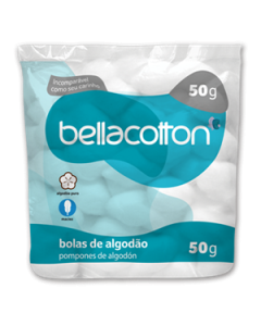 ALGODAO BOLAS SACO C/ 50G 911 BELLA COTTON