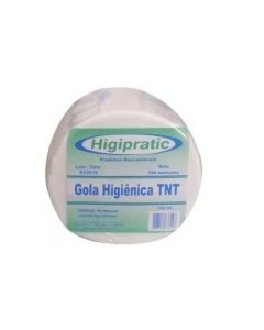 GOLA HIGIENICA TNT ROLO C/ 100 UNID 383 HIGIPRATIC