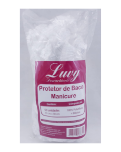 PROTETOR P/ BACIA MANICURE C/ 50UN 532 LUVY